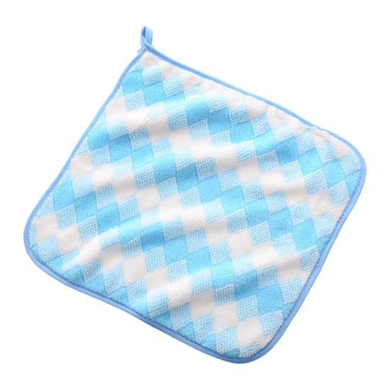 Cleaning Cloth Breathable Quick-dry Coral Fleece Versatile Water Absorbent Washing Dishcloth Household Supplies