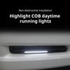 2pcs 17cm Universal Waterproof Daytime Running Lights COB Fog Lamp Car Styling Led Day Light DRL Lamp Fog Bar Lamp Strip Lights