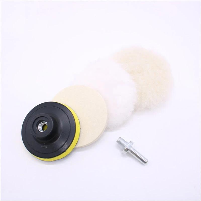 14Pcs Car Polishing Waxing Sponge Wheel Polishing Disc Kit Set 3inch M10 Sponge Disc Pad For Car Polisher Polishing Buffing Auto