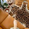 Cartoon Leopard Carpet Home Decoration, Bedroom Plush Carpet, Living Room Carpet Absorbent And Anti-Slip Carpet