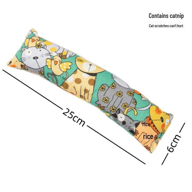 Creative Catnip Pillow: Teasing Cat Toy for Biting and Claw Grinding