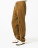 Beulludibeullu Straight Ochre Corduroy Brown Pants