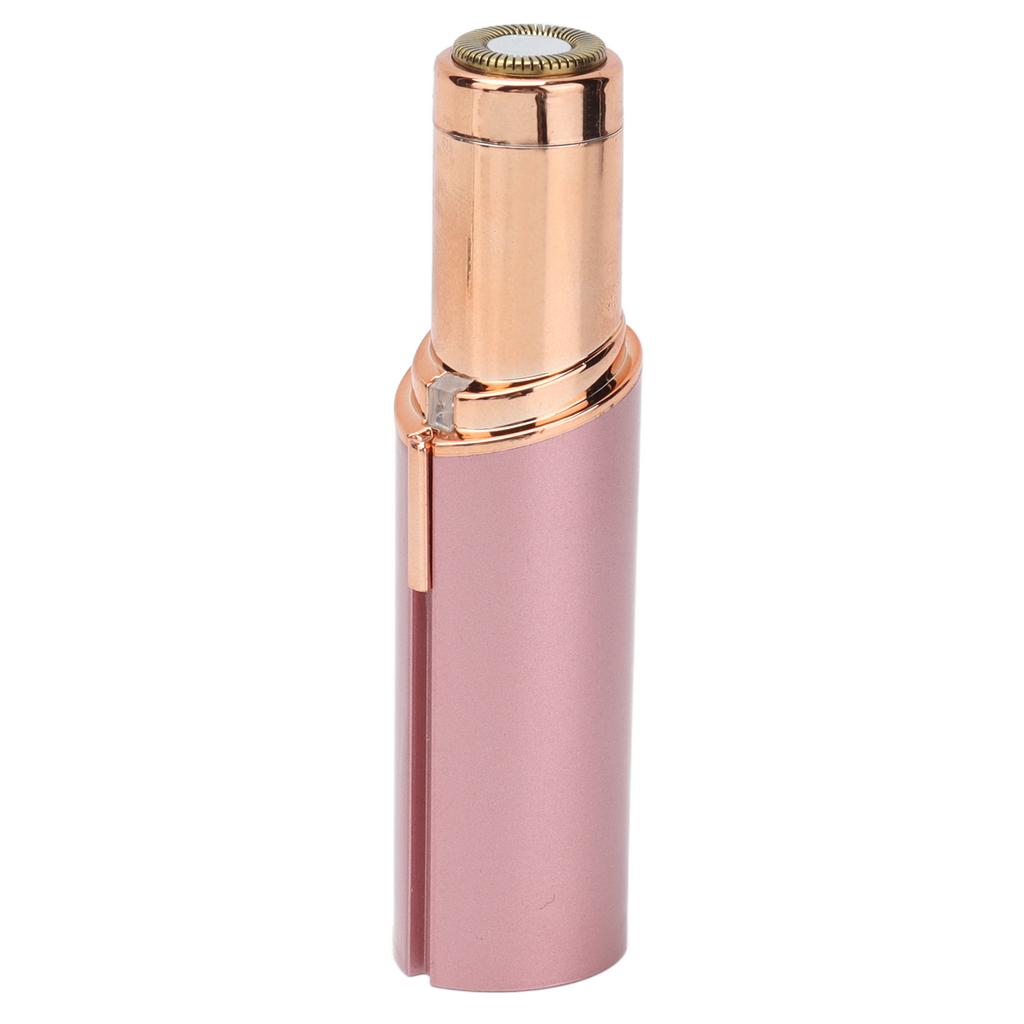 Electric Facial Hair Trimmer Lipstick Shaped Lightweight Mini USB Charging Face Shaver Hair Remover