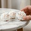 Plastic Cartoon Lamb Bag Charm 3D Printed Fidget Clicker Charm Sheep Fidget Clicker  Adults