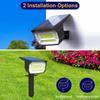 Outdoor Solar Spot Lights 72 LED 3 Lighting Modes 2 In 1 Solar Landscape Lights IP65 Waterproof Garden Light For Yard Lighting