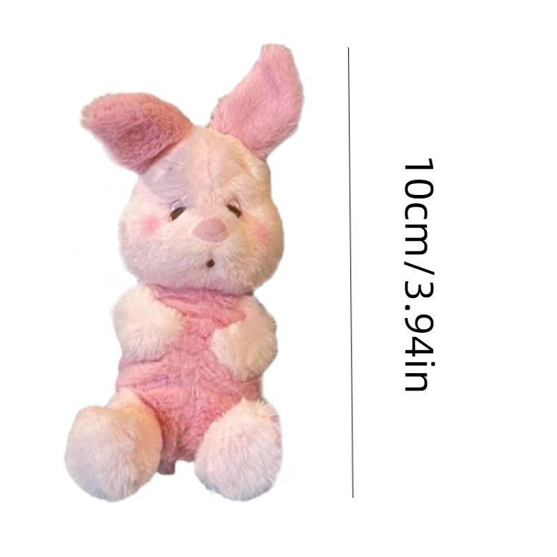 Милый плюшевый брелок в виде свинки со спящим выражением, вдохновленный красной книгой