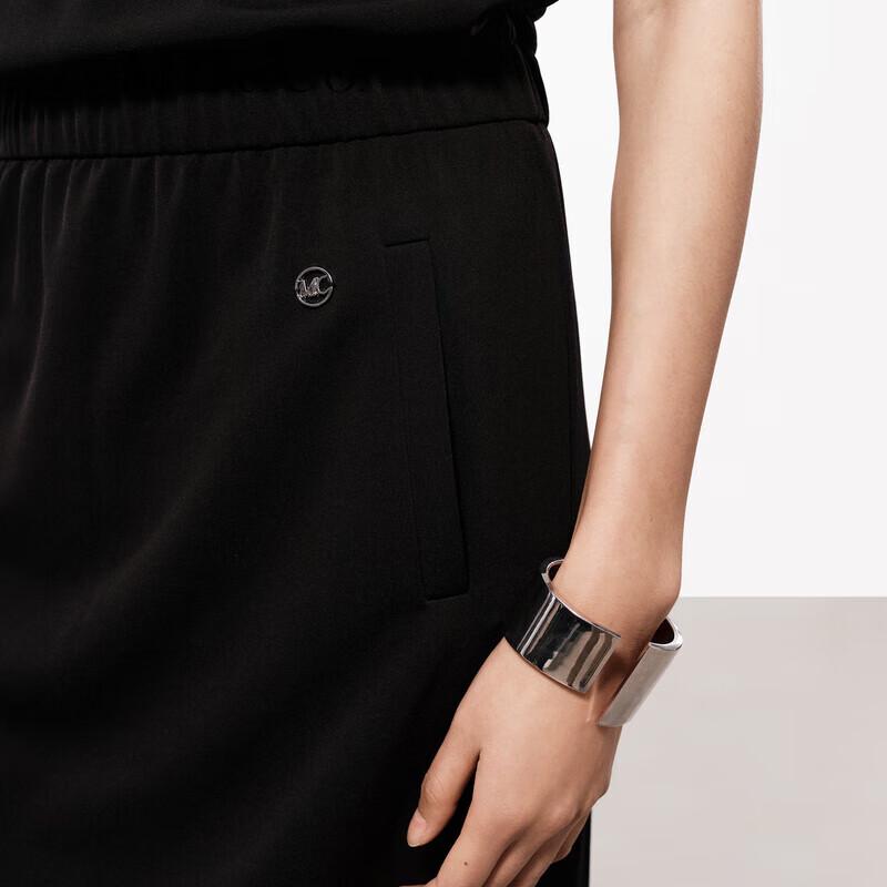 MO&Co. Triacetate Blend Sleeveless Dress