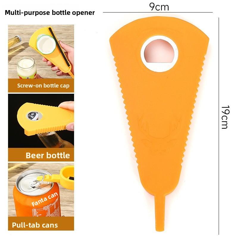 Canned Food Opener - Multi-functional Can Opener, Anti-slip Cap Opener, Saves Much Effort In Opening The Cap, Rotary Cap Opener