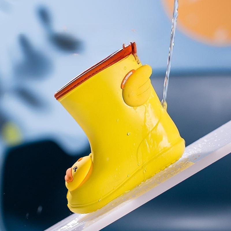 Rain Boots, Waterproof Shoes, Anti-slip Soft Sole Cartoon Boys' Shoes, Girls' Rain Boots