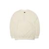 New MLB Base Logo Sweatshirts Unisex White 3AMT00314-50CRS