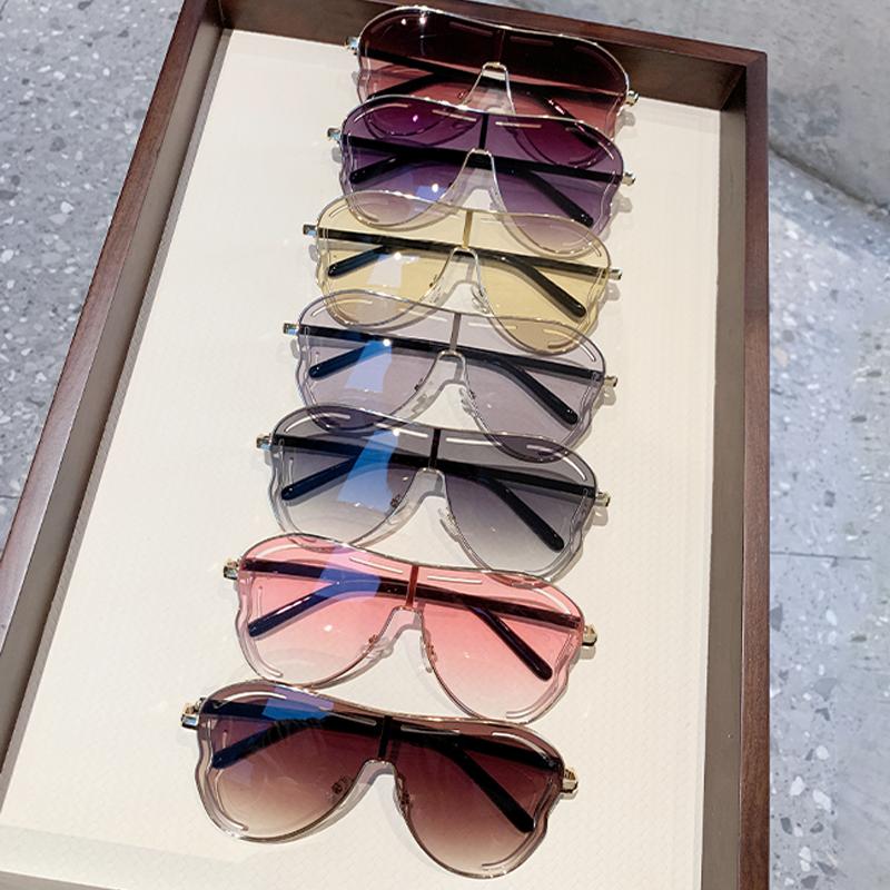 Frog Mirror New Retro Metal Sunglasses For Men And Women Fashion Personality Sunglasses Trend 98112