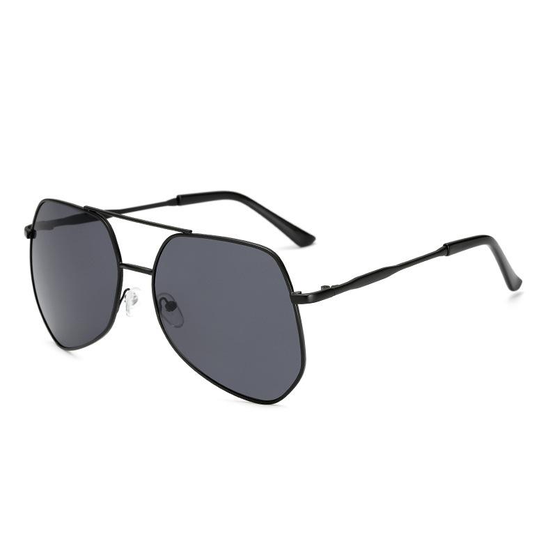 Retro irregular large frame sunglasses men s trendy glasses women s colored glasses personalized driving toad glasses sunglasses