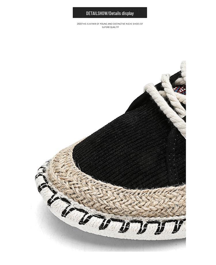 2025 Men's Summer Breathable Slip-On Canvas Sneakers