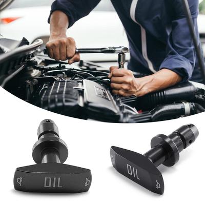Engine Oil Handle Pull Handle Easy Grip Transmission Oil Caliper Pull Handle Aluminum Oil Dipstick Handle