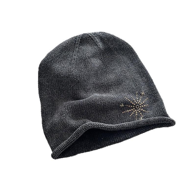 Fireworks Stacking Hat | Pop Wind Wash Sweet Cool Loose Face Small Cold Hat Baotou Hat Fashion Knitted Hat