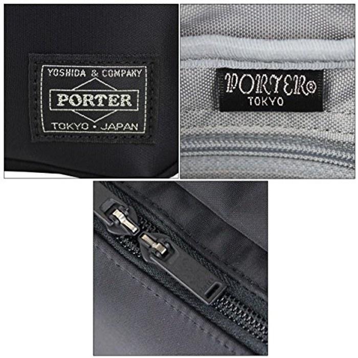 [Porter] Porter Time Pouch 655-17877 Black (10) W210/H110/D100mm