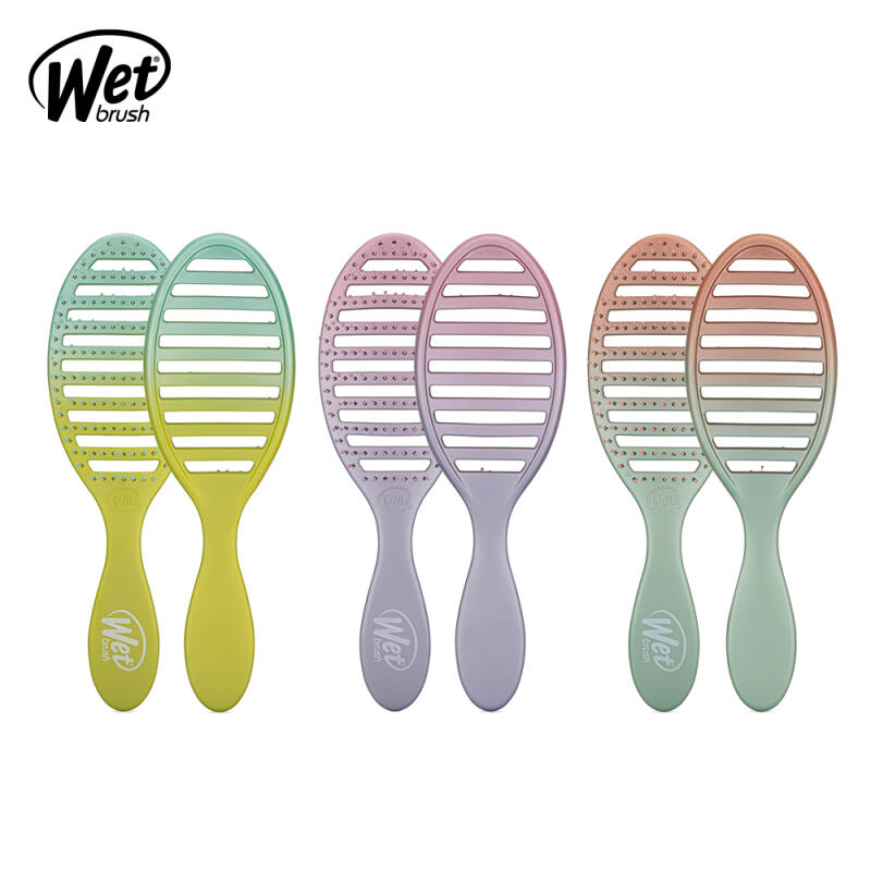 Hairbrush Speed Dry Feel Good Ombre Comb Seafoam