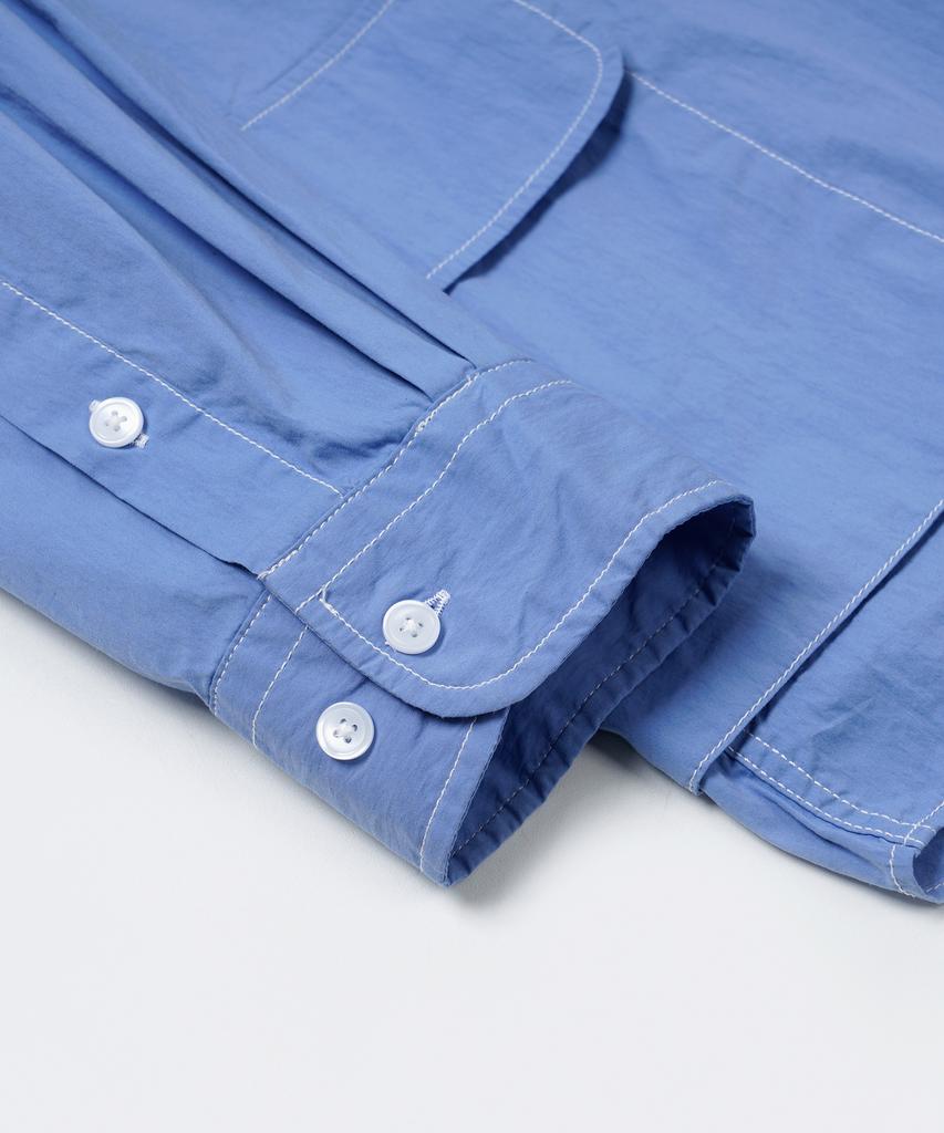 Frizmworks Great Pocket Shirt Jacket _ Sax Blue