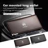 Portefeuille Homme Long en Cuir Monté sur Voiture Fermeture Éclair Permis de Conduire Pour Jumper Celysee Cactus Picasso Aircross Saxo Grand