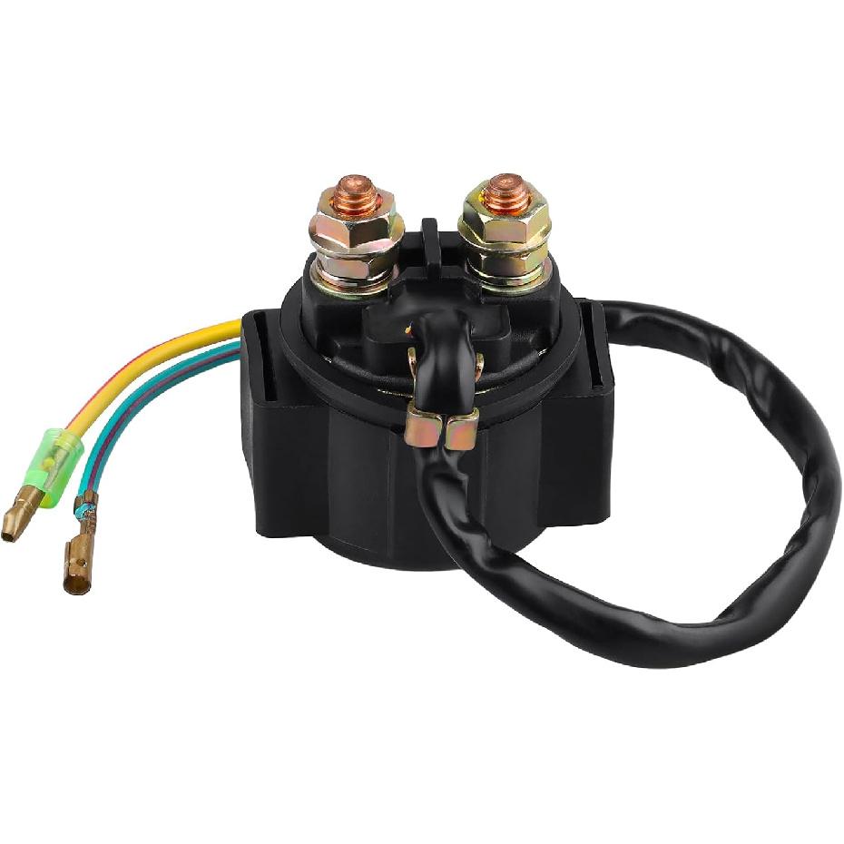 Starter Solenoid Relay For Honda TRX250 250Ex Recon 250 Fourtrax 300 350 Honda 400Ex / Kawasaki KZ440 KZ250 LTD Ducster KLT200 KZ400 250 550 650 700