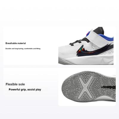 Space Jam x Team Hustle D10 SE PS Chaussures de sport pour enfants Puce d'ordinateur Blanc Hyper-Royal Rose-Blast DH8055-100