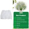 Garden Plants Mesh Netting Multipurpose Large Coverage Protective Prevents Bird Garden Mesh Covers Bags With Drawstring
