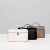 Top Layer Cowhide Lunch Box with Genuine Leather Small Square Bag - Versatile Handbag for Women with a Slanted Crossbody Design