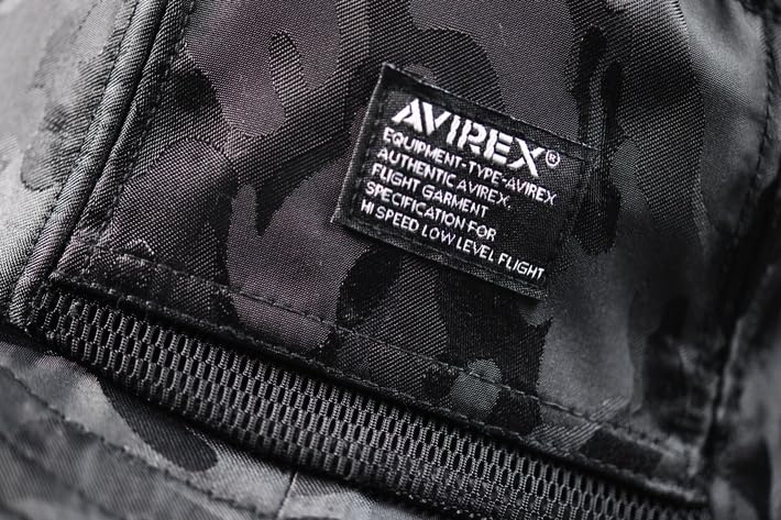 Avirex Safarihut Outdoor NEK 7987988 Shadow Herren Abenteuer/Berg (17158400), Wasserabweisend, Kappe, (JP, Größen 61,0 cm, 63,0 cm, Camo/Schwarz