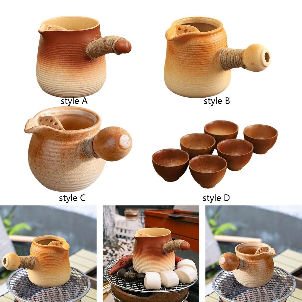 Porcelain Tea Pot Chinese Traditional Teapot Durable Tea Infuser Tea Maker for Hotel Tea Lovers Gift Household Kitchen Outdoor