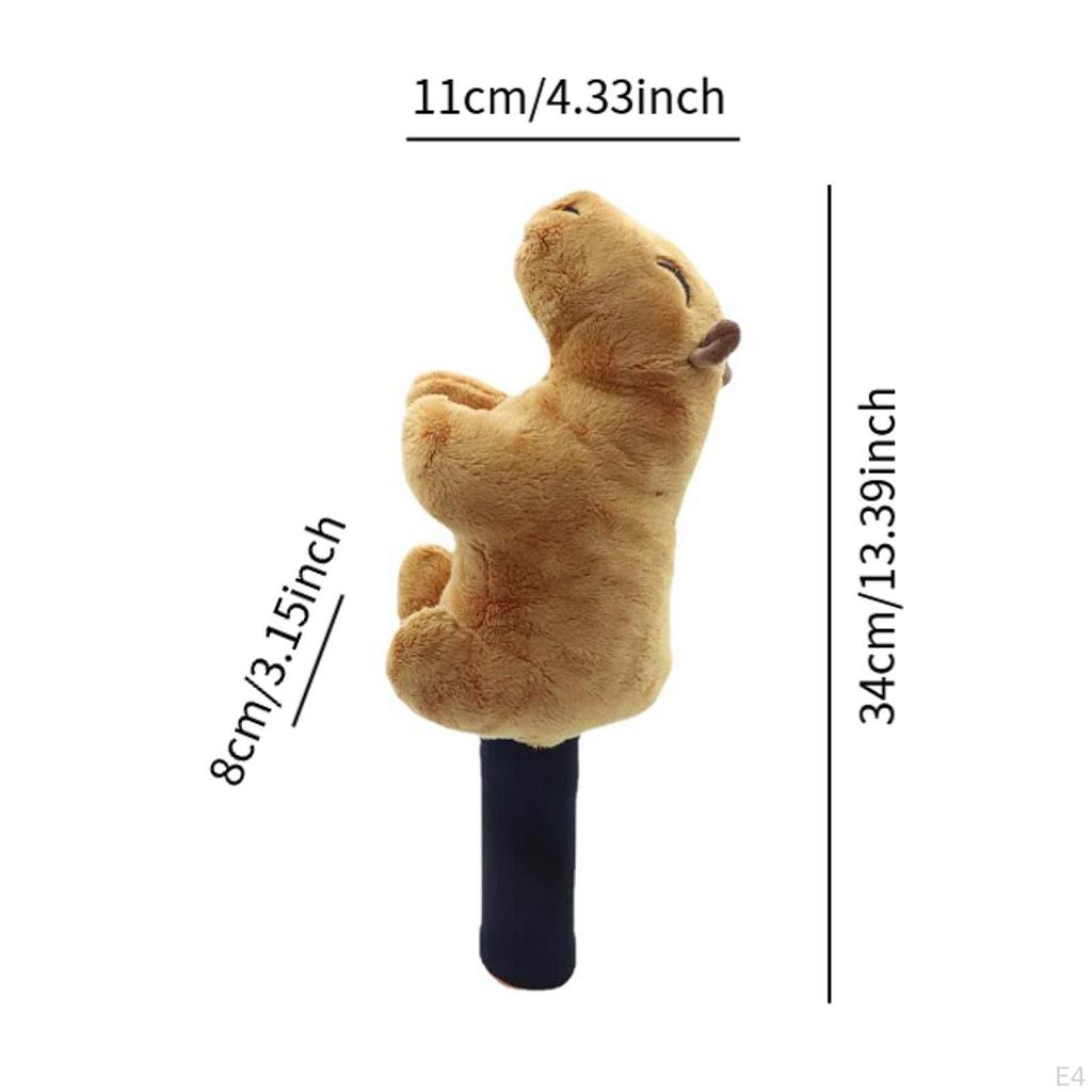 Pokrowiec na główkę kija golfowego Animal Golf Wood Headcover z motywem świnki morskiej Prezent odporny na zarysowania Zabawna główka kija