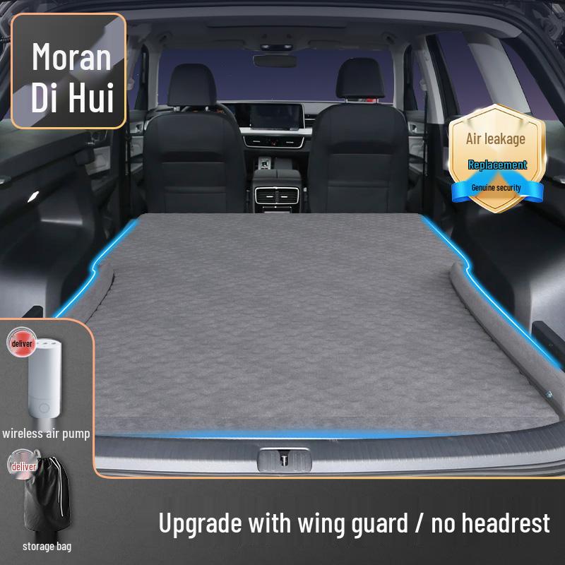 Car Inflatable Mattress for Trunk and Rear Seat - Suitable for SUVs, Foldable Sleeping Pad