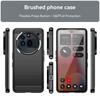 For Nothing Phone 3a Pro Case Nothing Phone 3a Pro Cover Shockproof Silicone Brushed TPU Phone Back Cover Nothing Phone 3a Pro
