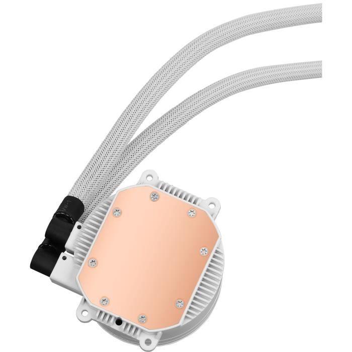 AEROCOOL Mirage L360 ARGB Blanc - Kit De Refroidissement Watercooling CPU 360mm - Kit LGA1700 Inclus