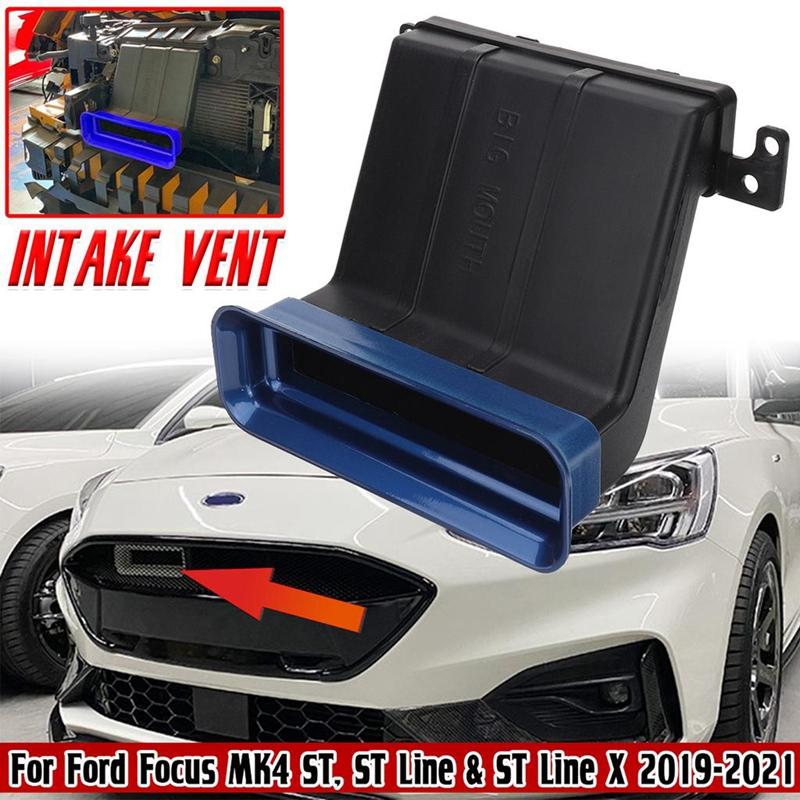 Für Ford Focus MK4 Lufteinlass-Düse Ansaugkanal Klappe Schrägheck 4D Limousine 5D Tuning Auto Zubehör 2019 2020 2021