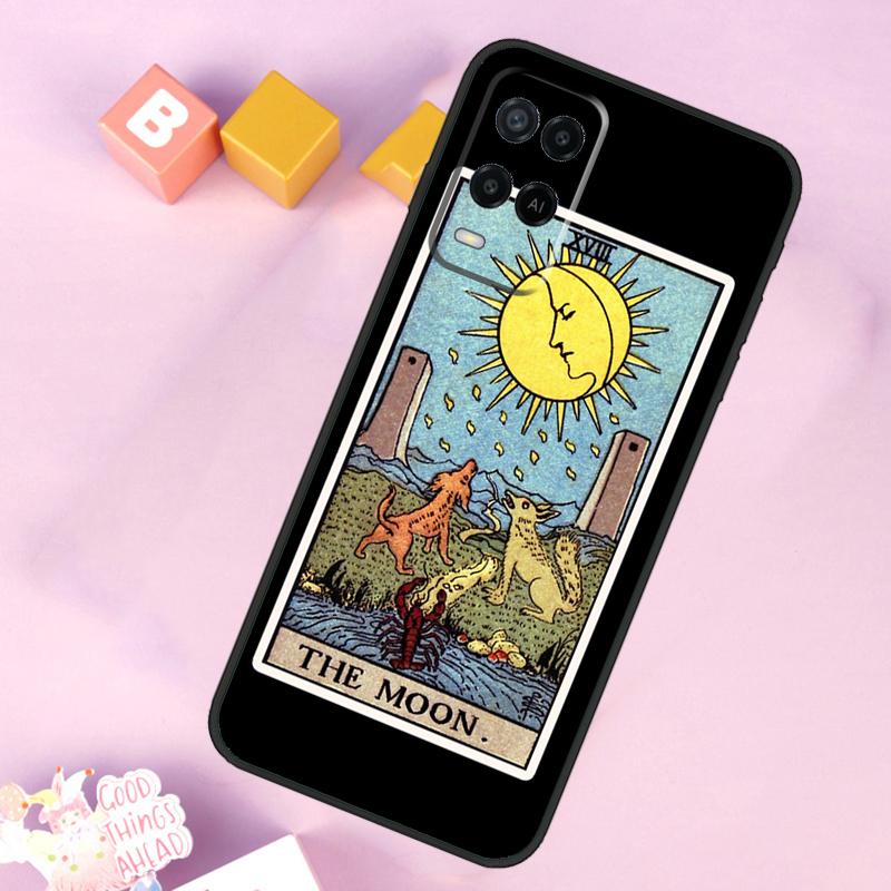 The SUN Tarot card Case For Oppo A98 A78 A18 A38 A58 A74 A94 A54 A15 A17 A57 A6 A5 Pro A16 A76 A96 A40 A60 A80