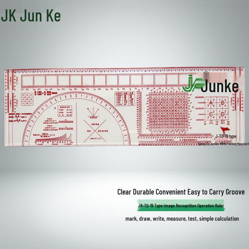 Junke Professional Map Reading Rulers