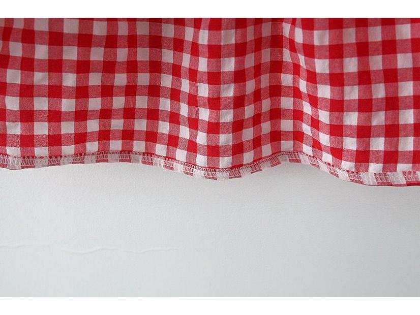 Girls' Plaid Cotton Sundress - 2022 Summer Edition