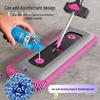 Home Lazy Dual-Use Chenille Mop: Large Panel, No-Wash, Rotatable Head, Dry/Wet Cleaning.