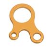 20 Pcs Durable Aluminum Alloy Rope Tensioner 3 Holes Lightweight Guy Line Adjuster Cord Tightener Camping