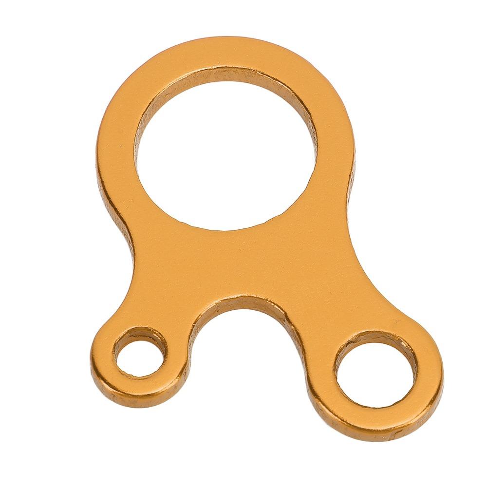 20 Pcs Durable Aluminum Alloy Rope Tensioner 3 Holes Lightweight Guy Line Adjuster Cord Tightener Camping