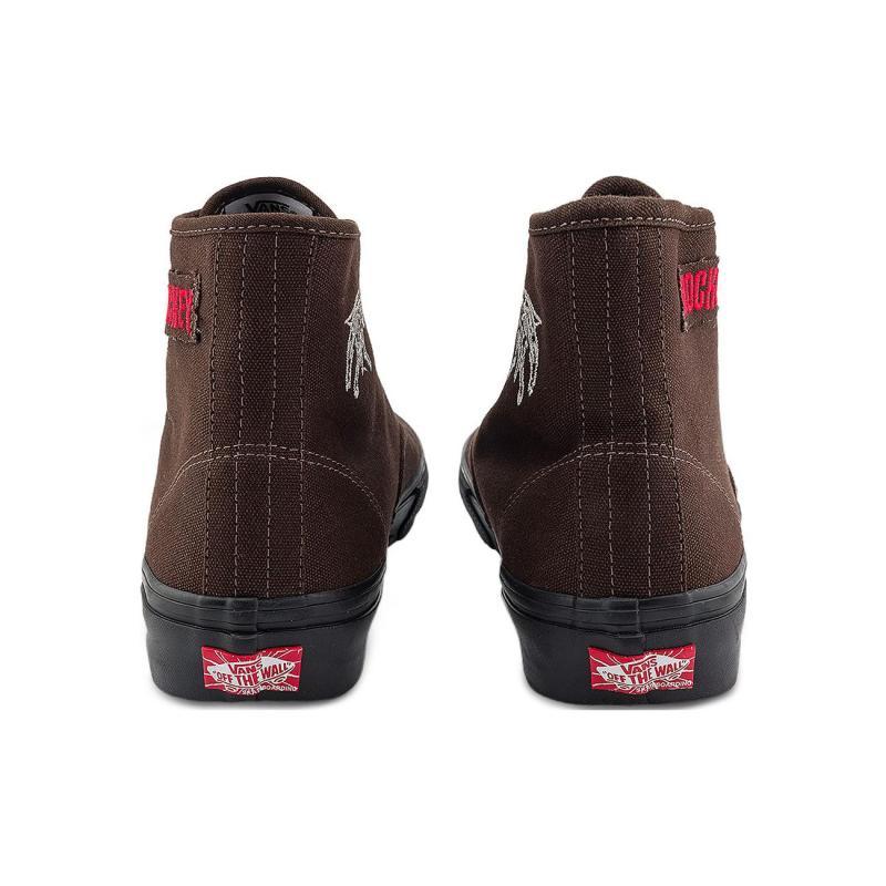 Vans X Hockey Authentic High 'Dark Brown' Vans VN000CBQ7W1