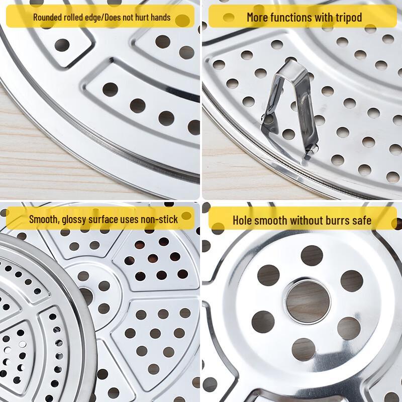 Zhaoran 20cm Stainless Steel Steamer Rack