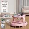 Multifunctional Baby Walker: Anti-Tip, O-Leg Prevention, Push-Assisted Learning for Boys and Girls