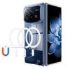 For Xiaomi Mix Fold 4 5G Clear Case TPU+Acrylic Magnetic Phone Cover Compatible with MagSafe