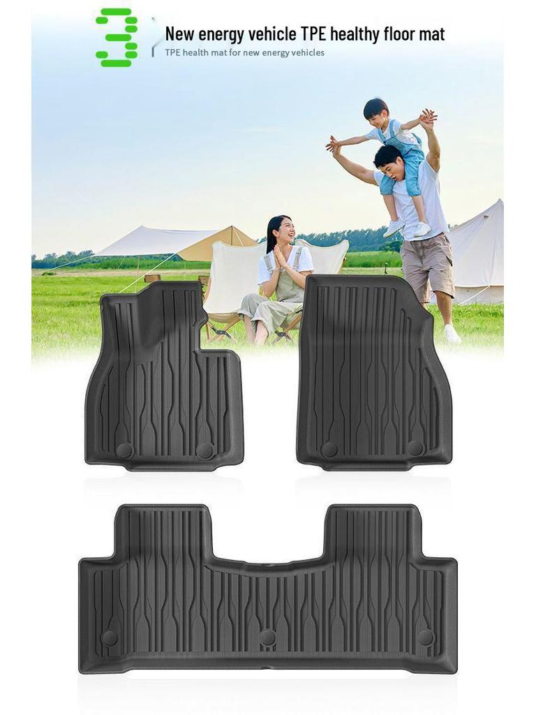 2024 BYD Sea Lion 07 EV RHD TPE Eco-friendly Wear-resistant Floor and Trunk Mats