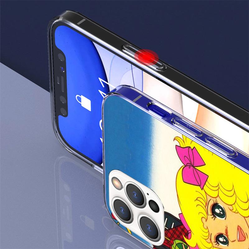 Candy 90s Anime Phone Case For iPhone 17 Air 16 Pro Max 16E 15 + 14 Plus 11 12 13 Mini 7 8 SE Gift Print Cover Fundas 17 Air 16