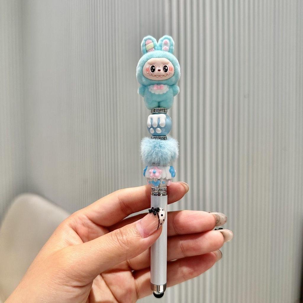 DIY Bead Pen: Cute Handmade Touchscreen Gel Pen Doll - Ideal Student Gift