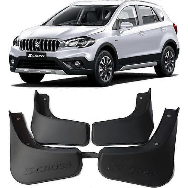 Premium Heluppsättning Stänkskydd Stänkskärmar för 2013-2021 Suzuki SX4 S-Cross | Stänkskyddsskyddssats