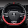 Car Steering Wheel Cover For Scenic Clio Laguna 2 3 4 5 Kangoo Fluence Megane Trafic Talisman Twingo Kaptur Accessories