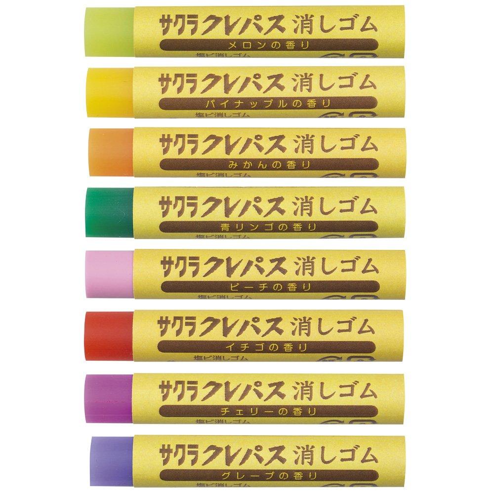 Sakura Crepas Eraser Crepas Typ Duftend 80 Stück RC80 Kaori Pack